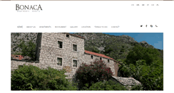 Desktop Screenshot of apartmani-bonaca.com